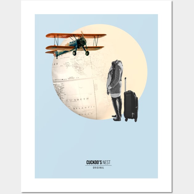 Viajar Wall Art by Cuckoo's Nest Original